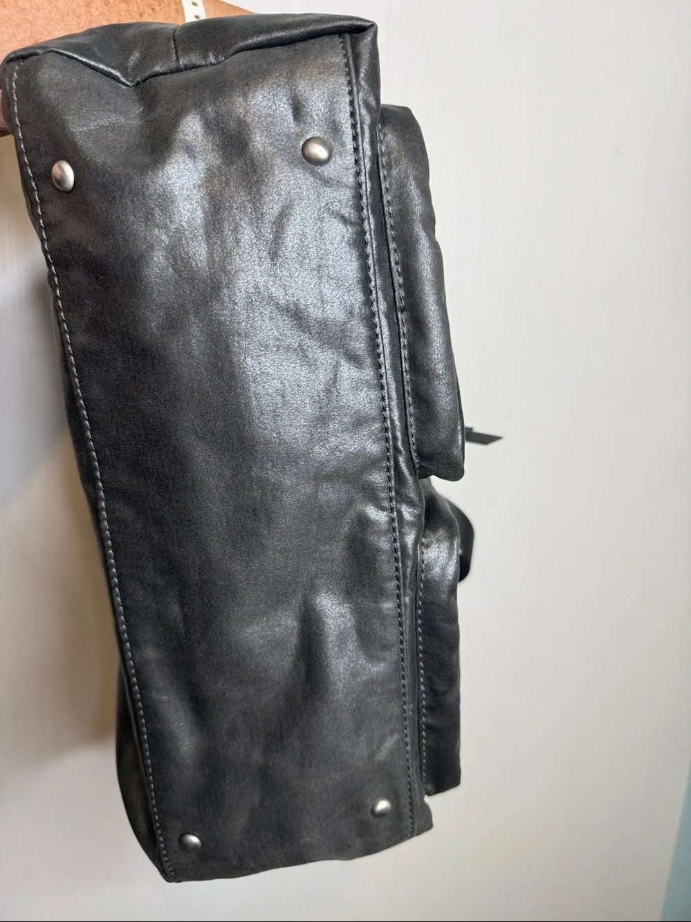 Kipling Camryn Gray Nylon Metallic Laptop Tote